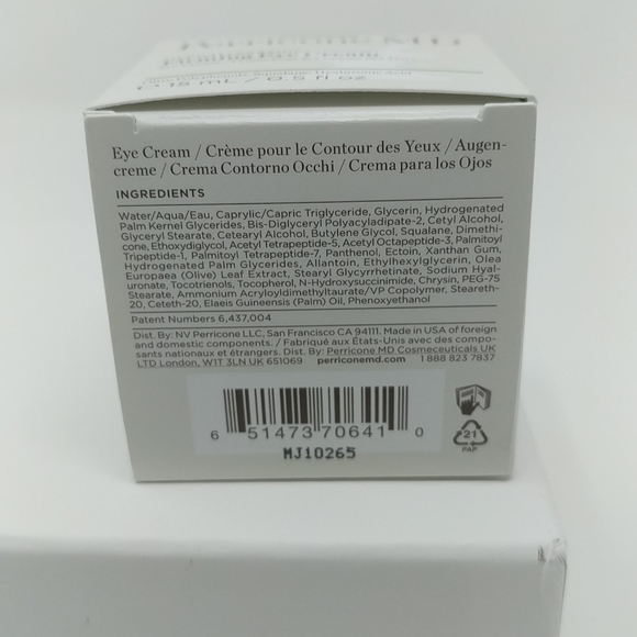 [Perricone MD] NWT Firming Eye Cream Full 0.5 oz - Picture 7 of 8